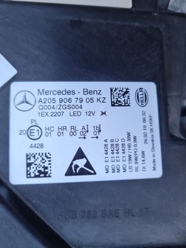 фото thumb №15, Mercedes c клас w205 205 рестайлінг повний led performance a2059067905 a2059068005