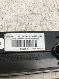 фото thumb №6, Молдинг dekor консолі mercedes w204