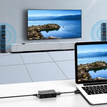 Удлинитель HDMI 60 м RJ45 к усилителю сигнала передачи сети HDMI