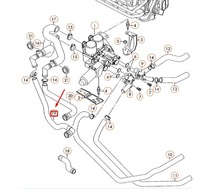 фото thumb №8, Wąż отопления питающий audi a8 d3 4e0819371r