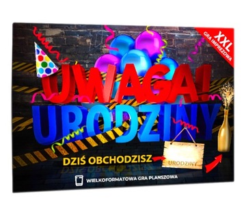GRA NA URODZINY ALKOHOLOWA TOWARZYSKA IMPREZOWA