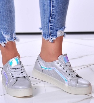 DAMSKIE TRAMPKI buty CREEPERSY PÓŁBUTY 10818 38