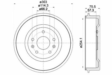 фото thumb №2, Textar барабани гальмівні landrover зад freelander 00
