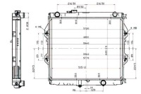 фото thumb №1, Nrf радиатор воды toyota hilux ii pick-up 2.5 d-4