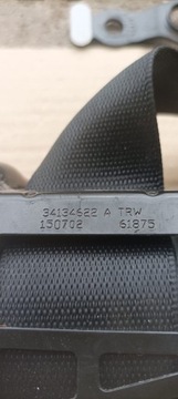 фото thumb №6, Mercedes w205 c-klasa pas безопасности правый зад задний