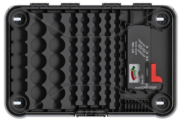 ORGANIZER NA BATERIE BATTERY BOX Z TESTEREM 85szt.