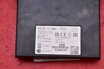 фото thumb №7, Блок управления модуль света 9850435680 opel mokka b 1.2 t 130 km 20-