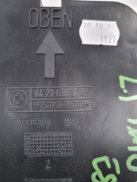 фото thumb №6, Bmw 1 e87 решётка декомпрессионная воздухоотводчик задняя