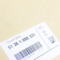 Bmw 3 coupe e30 прокладка скло бічний задній лівий стала 51361888325 Зі Шроту, фото thumb