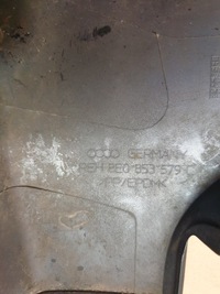 фото thumb №7, Накладка планка порога левый зад задняя audi a4 b7 8e0853579c оригинальный номер европа