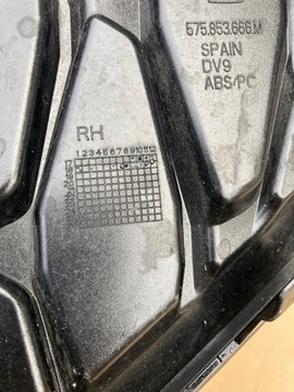 фото thumb №9, Seat ateca fr 575 16- решётка бампера правая перед pdc
