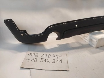 фото thumb №8, Спойлер накладка бампера зад f60 mini cooper