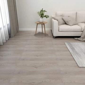 SAMOPRZYLEPNE PANELE PODŁOGOWE 55 SZT. PVC 5,11M² TAUPE