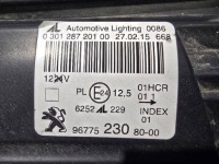Peugeot 308 ii t9 13- 9677523080 лампа передняя перед левая обычная Киев, фото thumb