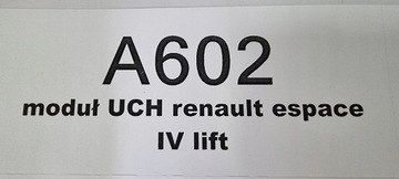 фото thumb №5, Модуль uch renault espace iv рестайлінг 8200601223