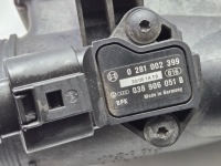 фото thumb №8, Радиатор интеркулер левое датчик map audi a6 c6 3.0 tdi 4f0145805