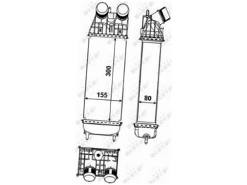 фото thumb №6, Интеркулер citroen c3 aircross 1.2-1.6 ds3 1.2-1.6 c-elysee 1.5 1.6