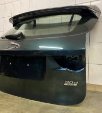 фото thumb №4, Кришка багажника багажника задня jaguar f-pace x761 оригінальний номер колір: british racing green