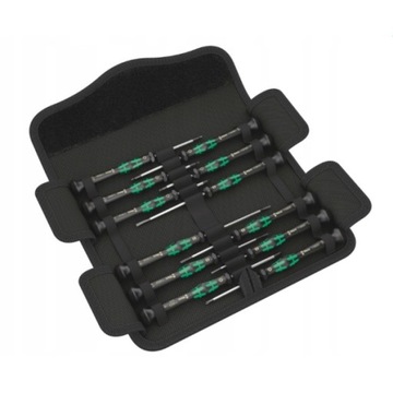 НАБОР ТОЧНЫХ ОТВЕРТОК WERA KRAFTFORM MICRO PROFESSIONAL, 12 шт.
