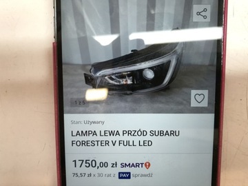 фото thumb №15, Subaru forester v лампа левая полный led