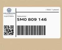 фото thumb №1, Лонжерон підкрилок 5m0809146 vw golf