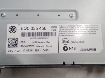 фото thumb №11, ^^ vw golf 7 озвучення динамік сабвуфер підсилювач 5g0035621 розпродаж