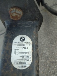 фото thumb №11, Hak буксировочный жгут bmw x1 f48 f49