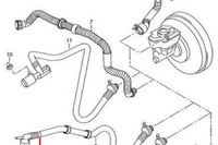 фото thumb №10, Audi tt 8j wąż усилителя тормозов 1k0612041gm 2.0 бензин новый оригинальный