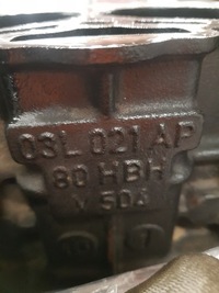 фото thumb №14, Dół двигуна 03l021ap vw transporter t5 2.0 tdi caa