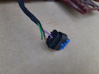 фото thumb №7, Opel astra k v 5 fl бампер передній решітка джгут