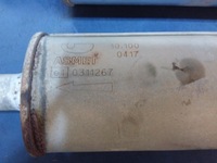 фото thumb №3, Dacia logan i mcv гаситель труба выхлоп