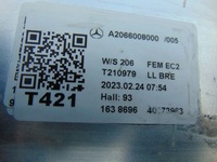 фото thumb №16, Балка усилитель бампера перед mercedes w206 a2066200000