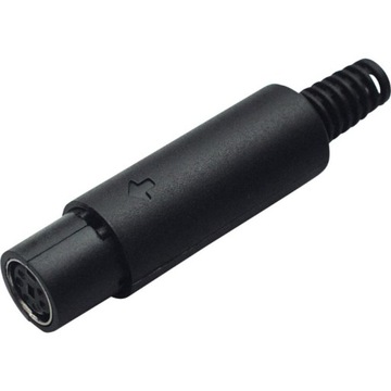GSVHS-K-4P DIN-mini SVHS 4-контактная розетка для кабеля