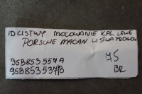фото thumb №5, Ідеальний kpl. планки кріплення ліве молдинг порогова porsche macan 1