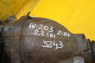 ОСЬ ЗАДНИЙ ДИФФЕРЕ MERCEDES W203 2.2CDI 2:87