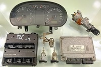 фото thumb №1, Vw polo iv 9n 03 r 1.2 набор стартовый блок управления двигателя kpl