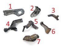 фото thumb №16, Audi 80 b2 1.6 d кронштейн  двигуна генератора