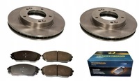 фото thumb №2, Тормозные колодки тормозные диски kia sorento 2001-2009 перед kpl