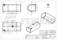 Новий aluminiowy бак пального volvo / renault 450l 20504492 Київ, фото thumb