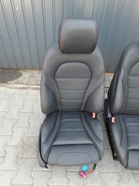 фото thumb №3, Сидіння перед заднє сидіння задня mercedes glc w253 amg