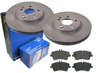 фото thumb №1, Гальмівні диски гальмівні колодки ate перед mercedes clk c209 300mm