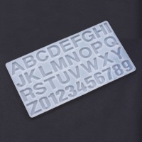 BFS499 Форма из силиконовой смолы XL ALPHABET DIGITS