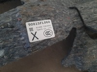 фото thumb №7, Subaru crosstrek 17-22 шумоизоляция стены перегородки 90815fl060 usa