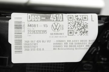 фото thumb №7, Vw arteon рестайлінг планки декори ambiente комплект дерево