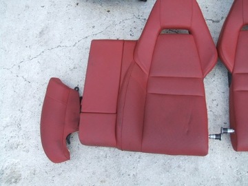 фото thumb №6, Porsche panamera 970 рестайлінг сидіння сидіння комплект шкіра червона