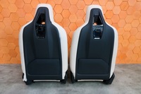 фото thumb №13, Bmw ix i20 салон сидіння диван обшивки тунель пам'ять atelier бежево-сірий