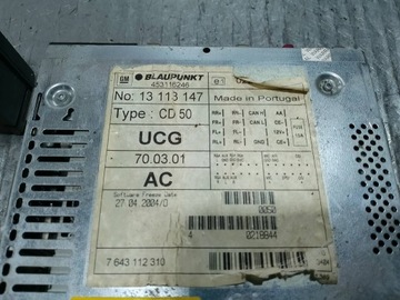 фото thumb №7, Радио cd opel signum 13113147ac 453116246