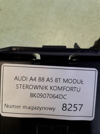 фото thumb №6, Audi a4 a5 8t модуль блок керування комфорту