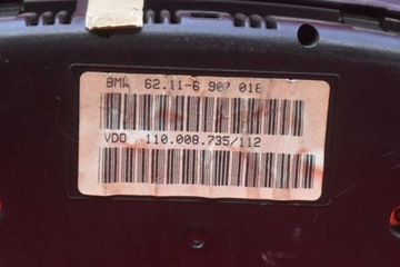 фото thumb №5, Спідометр  прилади eu 6907018 bmw e39 2.0 d 136 km 00-04