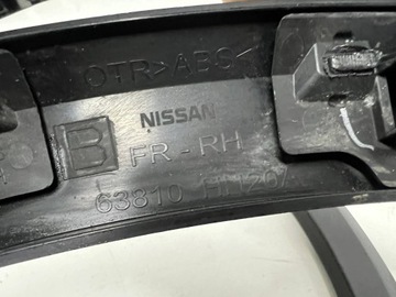 фото thumb №9, Qashqai j12 перед сторона правая планка накладка крыло переднее 63810-hn20a